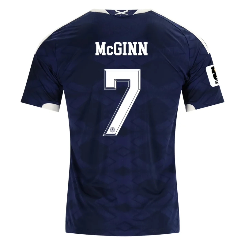John McGinn Scotland 2026/27 Home Jersey Adidas
