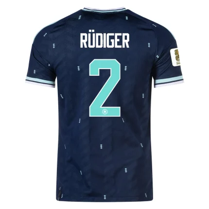 Antonio Rüdiger Germany 2026/27 Away Jersey by Adidas