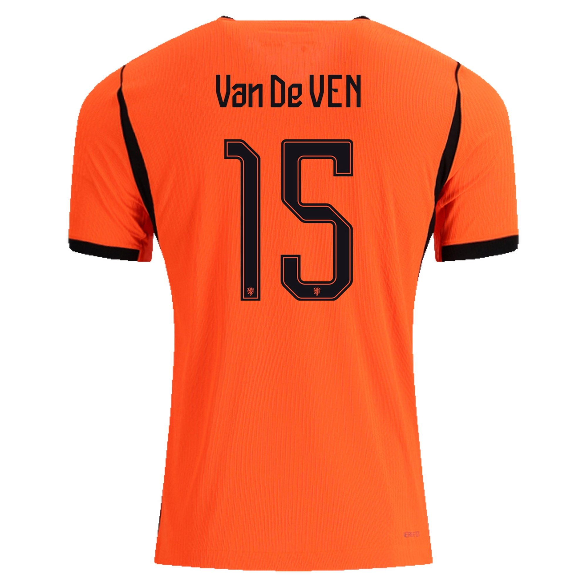 image (46) Micky van de Ven Netherlands 26/27 Authentic Home Jersey