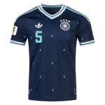 Antonio Rüdiger Germany 2026/27 Authentic Away Jersey by Adidas