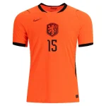 Micky van de Ven Netherlands 26/27 Authentic Home Jersey
