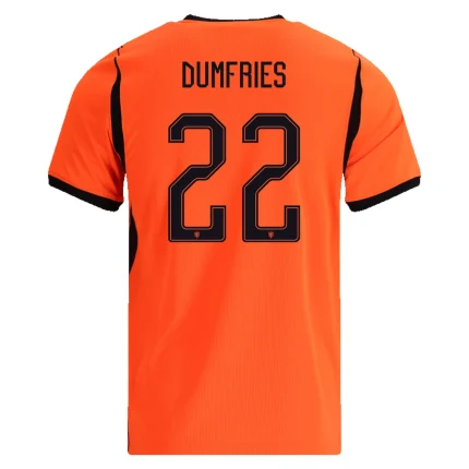 Denzel Dumfries Netherlands 26/27 Home Jersey