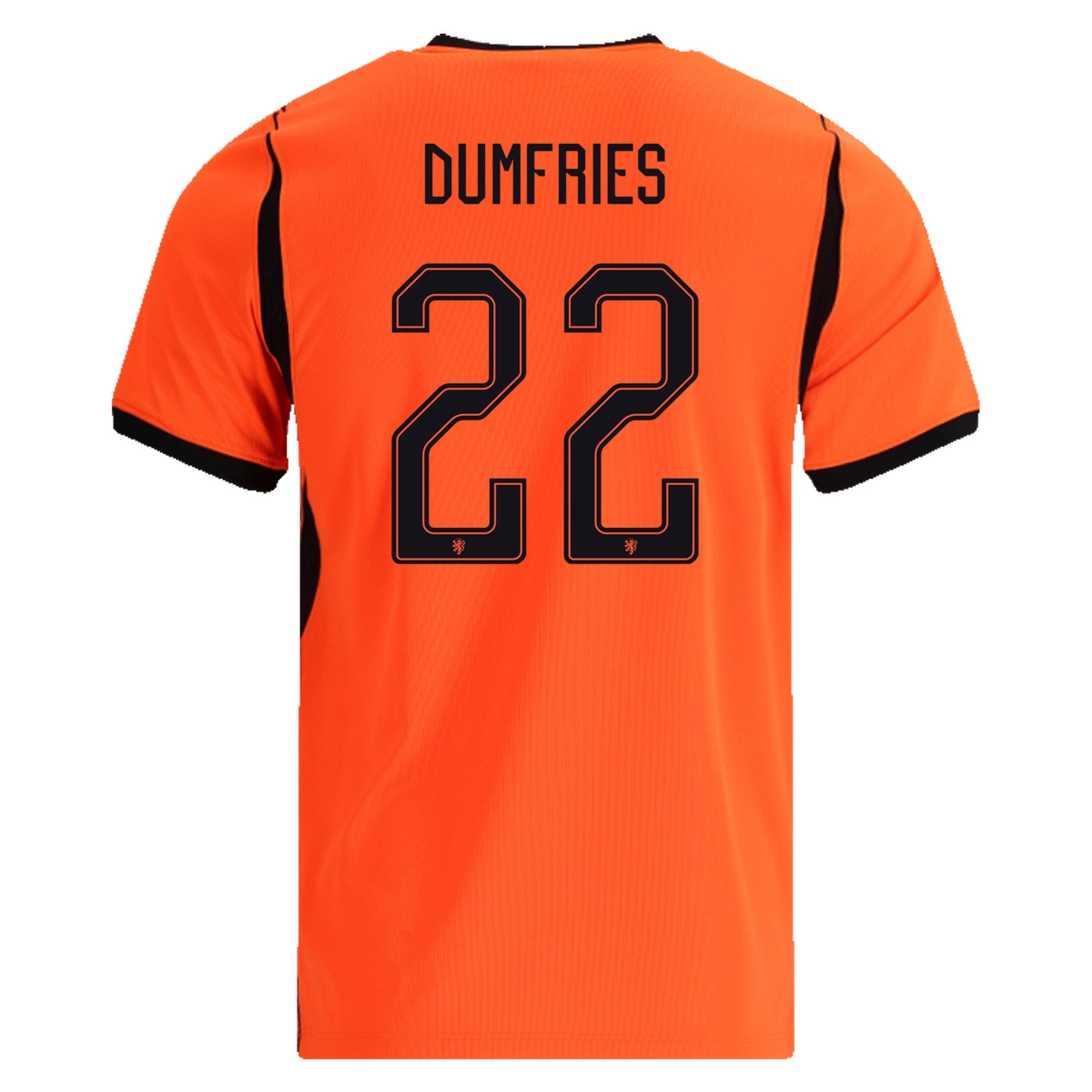 image (48) Denzel Dumfries Netherlands 26/27 Home Jersey