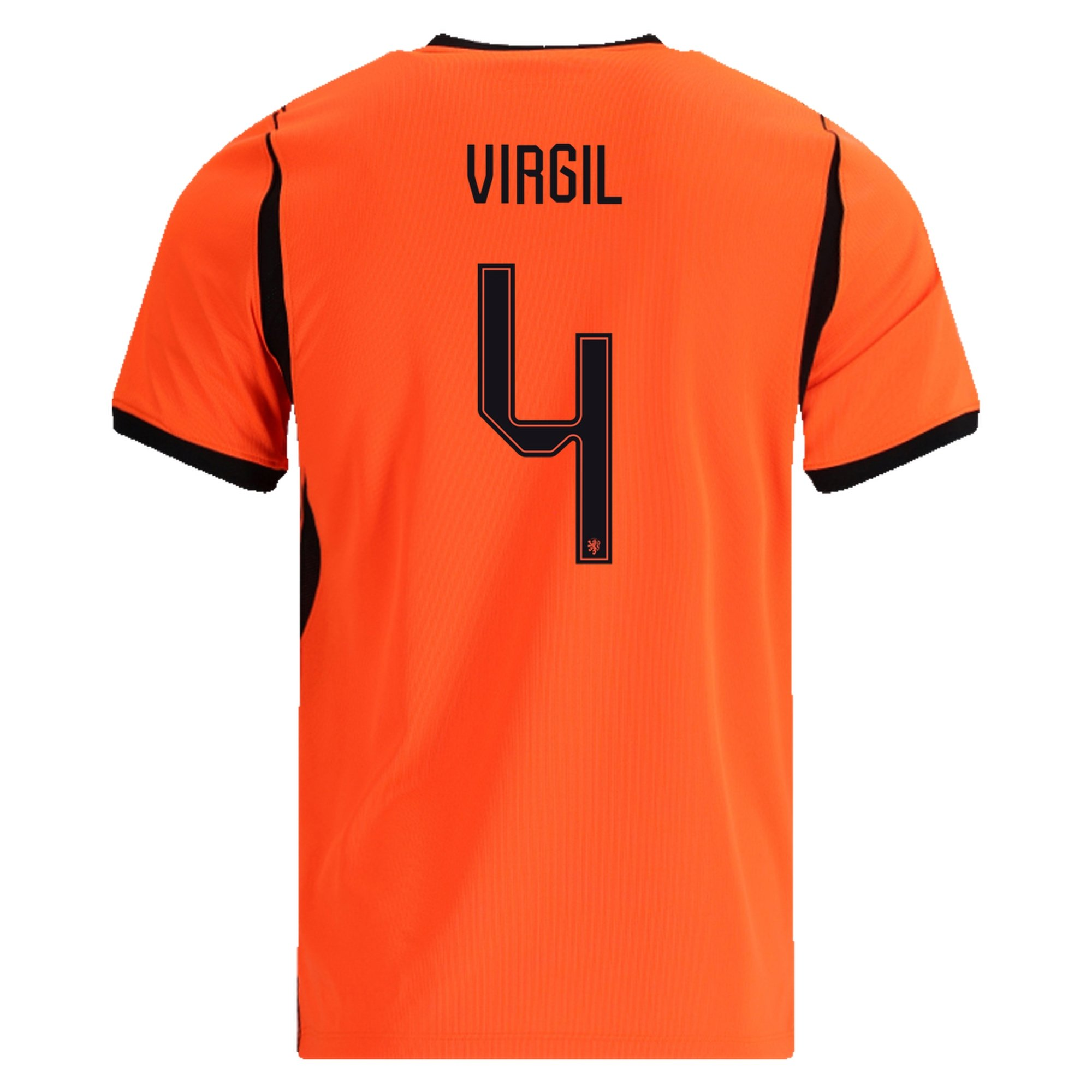 image (58) Virgil van Dijk Netherlands 26/27 Home Jersey