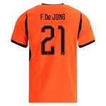 Frenkie de Jong Netherlands 26/27 Home Jersey