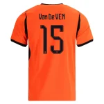 Micky van de Ven Netherlands 26/27 Home Jersey