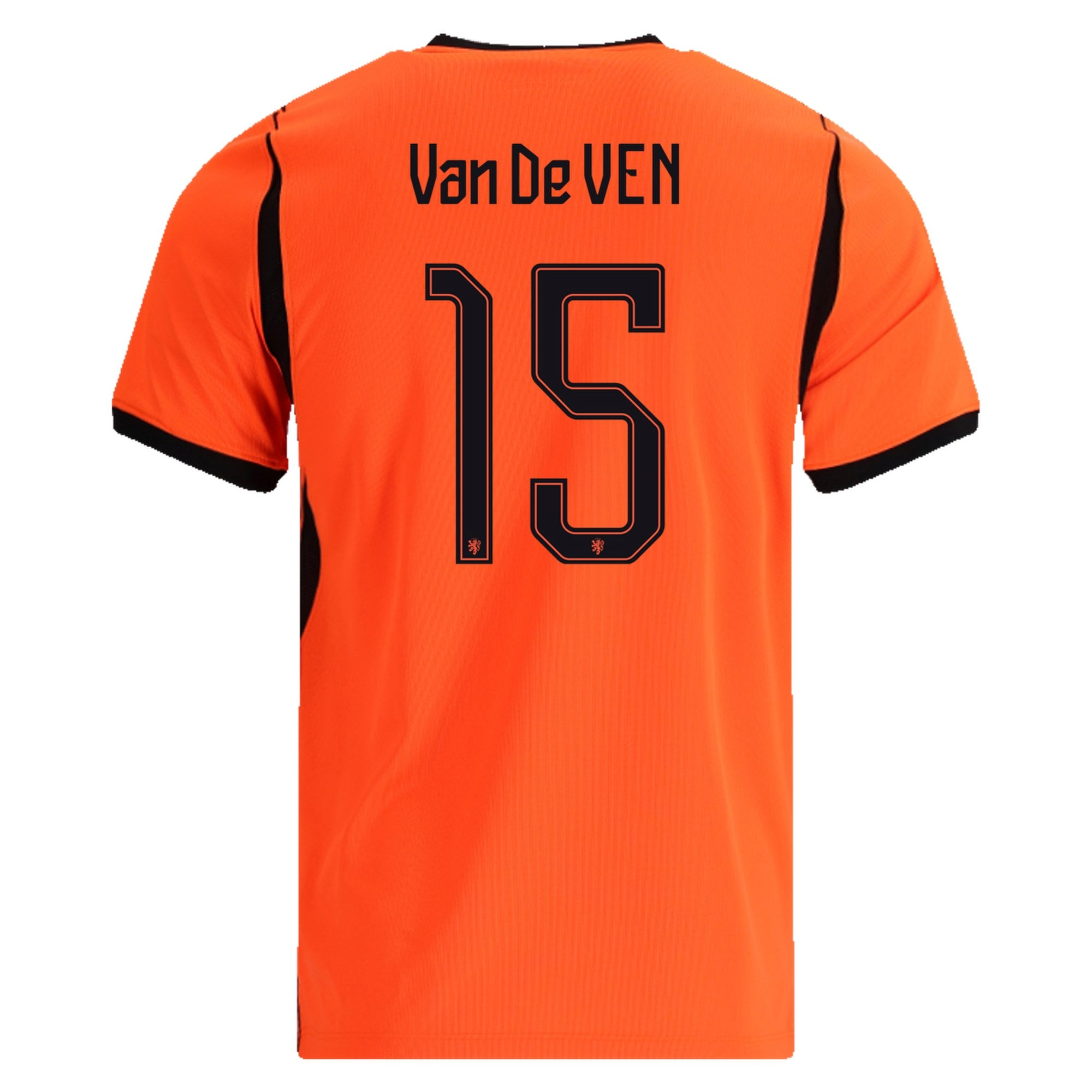 image (62) Micky van de Ven Netherlands 26/27 Home Jersey