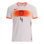 Virgil van Dijk Netherlands 26/27 Authentic Away Jersey