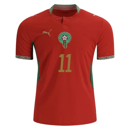 Ismael Saibari Morocco 2026/27 Home Jersey by PUMA